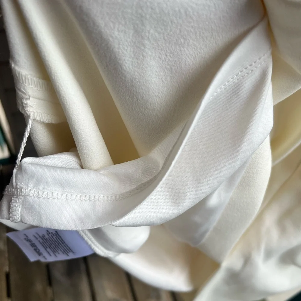 🆕 Donna Karan New York Ivory Sheath Dress Midi Work Wedding S2 S6 S8 S10 Office - Picture 11 of 16